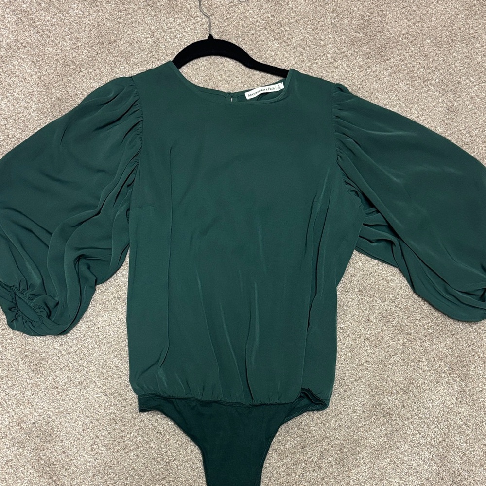 Abercrombie & Fitch Forest Green Top